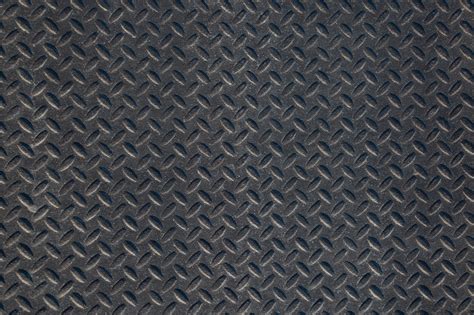 Checkered steel plates .